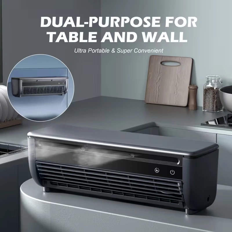 未使用 AIR COOLING MIST FAN E868 冷風機 本体 Air Cooling Mist Fan with Ice Mist Cooling, 6000mAh Battery & 3